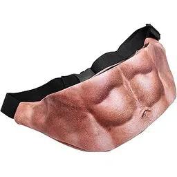 merishopp 3D Belly Waist Bag Fashion Funny Gifts For Father'S Day Casual Purse Men Bag|Clothing Shoes & Accessories|Mens Accessories|Backpacks Bags & Briefcases-picture-20