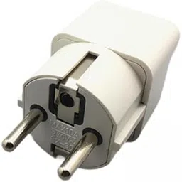 MERISHOPP 3xEurope Plug Converter AU/UK/US/CN to Europe Compact for Wall Hotel Household White-picture-32