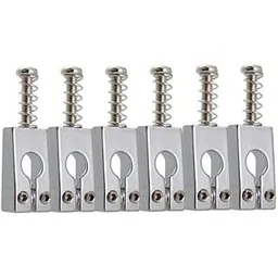 merishopp MERISHOPP®2x6pcs Guitar Rollers Saddle Bridge String Saddles for Electric Guitar -Silver|Musical Instruments & Gear | Guitars & Basses | Parts & Accessories | Guitar Parts | Saddles-picture-37