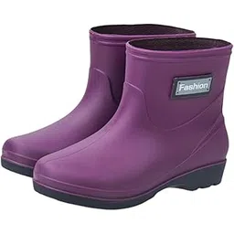 merishopp Rain Boots Waterproof Practical Anti Slip Rainboots for Outside Hiking Girls Size 39|Clothing Shoes & Accessories | Womens Shoes | Boots-picture-10