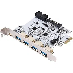 MERISHOPP PCIe to USB 3.2 Card pci Converter Card 19Pin Pci-E | Computers/Tablets & Networking | Computer Components & Parts | Interface/Add-On Cards | Port Expansion Cards-picture-17