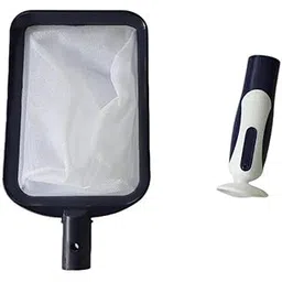 MERISHOPP Pool Skimmer Net Fast Cleaning Handheld Cleaning Leaf Skim Net for Bugs Pond-picture-26