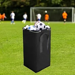 Merishopp Sport Balls Bag Carrier Multipurpose Moving Bag for Training Football Indoor Black | Gym Bags | Fitness, Running & Yoga-picture-15