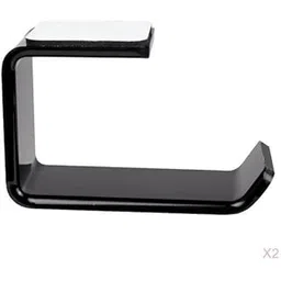 MERISHOPP® 2 Pcs Universal Headphone Stand Hanger Holder Headset Under Desk Hook Mount |Video Games & Consoles | Video Game Accessories | Mounts & Stands-picture-28