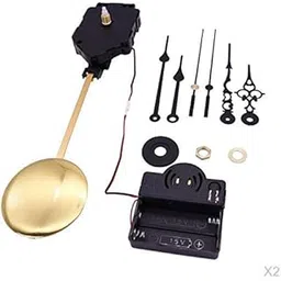 MERISHOPP® 2X Pendulum Clock Movement DIY Movement Set|Home & Garden | Home Decor| Clocks | Replacement Parts & Tools-picture-13