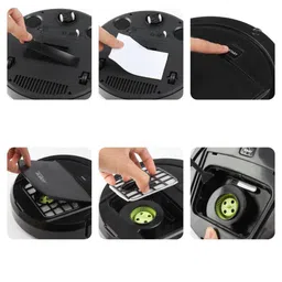 MERISHOPP® Robot Vacuum Cleaner Multifunctional Rechargeable Mini for Home Pet Hair Black Handbag|Home & Garden | Household Supplies & Cleaning | Vacuum Cleaners|1 Piece Vacuum Cleaner image 5