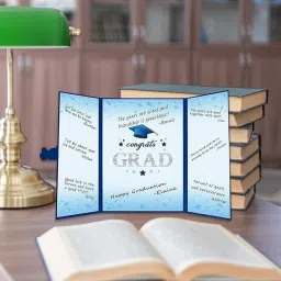 MERISHOPP®Graduation Guest Book Thick Paper Easy to Write on Postcard Décoration Blue|Home & Garden | Wedding Supplies | Guest Books & Pens image 5