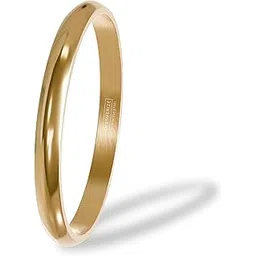 mesmerize Pure Stainless Steel Sikh Kada Bracelet for Men| Round Curved Gloss Finish | Anti-Tarnish, Rust-Proof, Hypoallergenic | Spiritual Kada for Men-picture-36