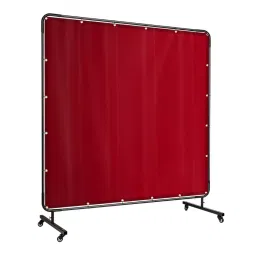 Messer 1200x1800 mm Red Non Foldable Welding Curtain With Frame, 80820088-picture-42