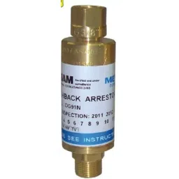 Messer DG91N Oxygen Connection G 3/8" RH Flashback Arrestor 463832-picture-25