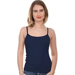 mesua ferrea Cotton Regular Non-Padded Camisole Slip/Cami with Adjustable & Detachable Strap for Girls/Women - Free Transparent Strap-picture-30