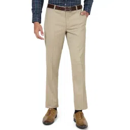 Metal Khaki Slim Fit Trousers-picture-13