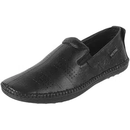 Men Faux Leather Classic Pathani's Slip-on Shoes-image-44