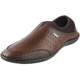 Men Leather Casual Slip On Shoes-image-17