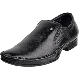 Men's Faux Leather Formal Stylish Moccasin Loafer Shoes-image-33