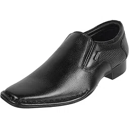 Men's Formal Leather Plain Moccasin Slip-Ons-image-29