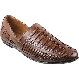 Men's Leather Moccasin (60-1354)-image-5