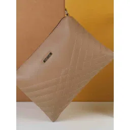 Metro Beige Embroidered Medium Sling Handbag-picture-34