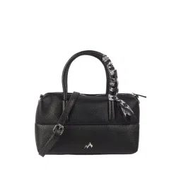 Metro Black Solid Medium Handbag-picture-29