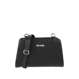 Metro Black Solid Wallet For Women-picture-45