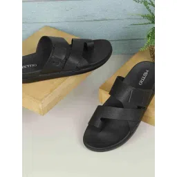 Metro Black Toe Ring Sandals-picture-44