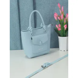 Metro Blue Medium Bucket Bag-image-17