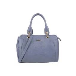 Metro Blue Medium Satchel Handbag-image-23