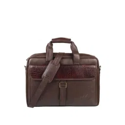 Metro Brown Leather Large Messenger Bag-picture-15