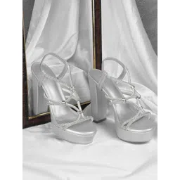 Metro Embellished Block Heel Sandals-picture-40