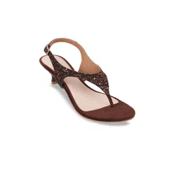 Metro Embellished Open Toe Kitten Heels-picture-14