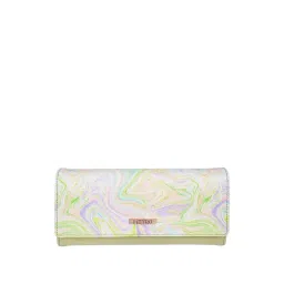 Metro Green Printed Wallet For Women-picture-42