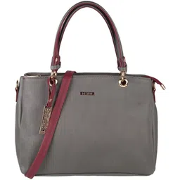 metro Grey Women Satchel 66-7852-Grey-picture-16