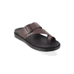 Metro Men Brown Ethnic Comfort Sandals-picture-22