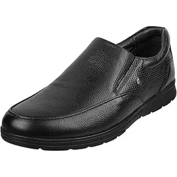metro Men Formal Leather Flat Shoes-picture-48