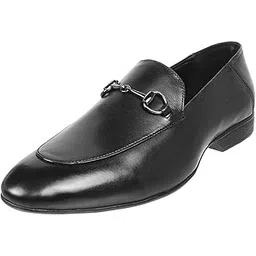 metro Men Formal Leather Flat Shoes-picture-32