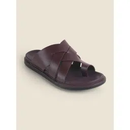 Metro Men Leather Comfort Sandals-picture-26