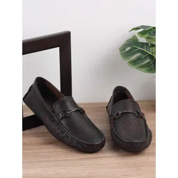 Metro Men Leather Driving Shoes-picture-14