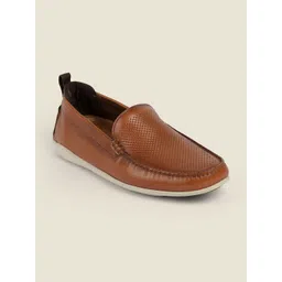 Metro Men Leather Driving Shoes-picture-17