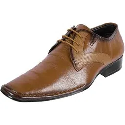 metro Men Leather Formal Low-Heel Lace-Up Shoes-picture-40