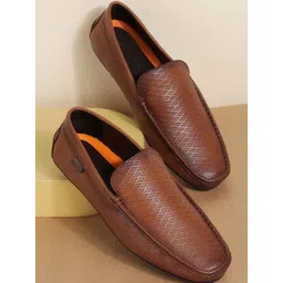 Metro Men Leather Loafers-picture-30