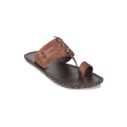 Metro Men Open One Toe Suede Comfort Sandals-picture-34