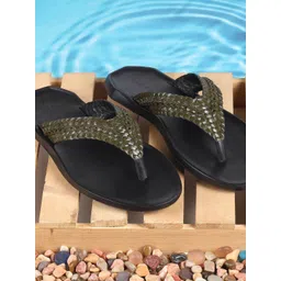 Metro Men Rubber Thong Flip-Flops-picture-34