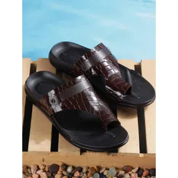 Metro Men Rubber Thong Flip-Flops image 1