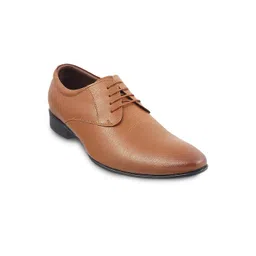 Metro Men Tan Brown Formal Derbys image 1