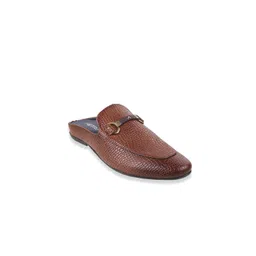 Metro Men Tan Leather Comfort Sandals-picture-33