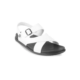 Metro Men White Comfort Sandals-picture-36