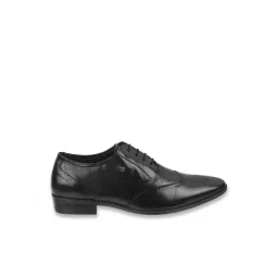 Metro Men's Black Brogue Shoes-picture-17