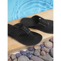 Metro Men's Black Casual Sandals-picture-19