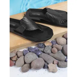 Metro Men's Black Casual Sandals-picture-22