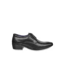 Metro Men's Black Derby Shoes-picture-22